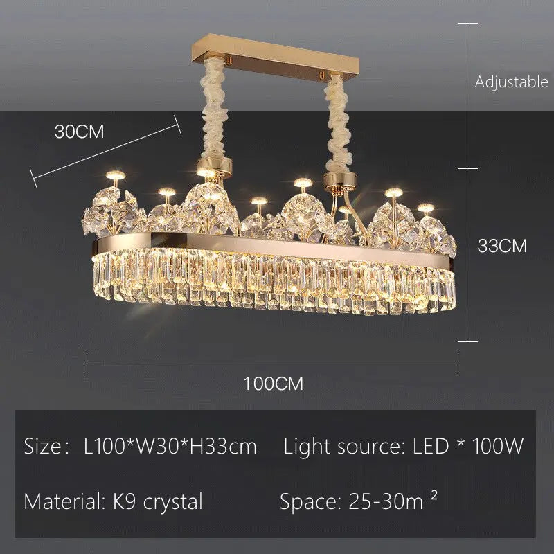 Modern Luxury Designer Crystal Fixtures — alternate product view 11