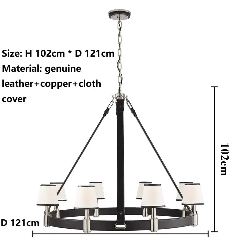 Fashionable Retro Copper Pendant Lamp — alternate product view 5