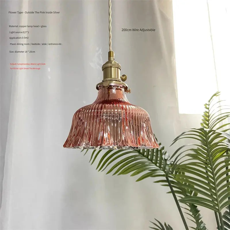 Green Glass Scandinavian Pendant Lights — alternate product view 19