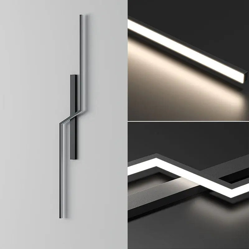 Minimalist Line Strip Wall Lamp — alternate product view 5