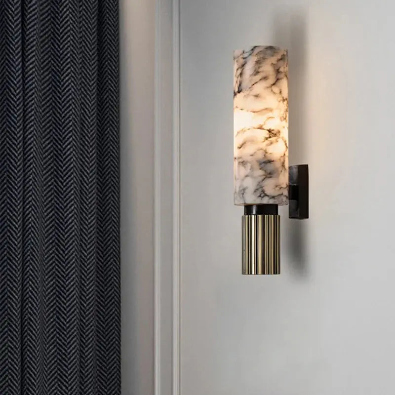 Modern Luxury Natural Marble Lamp — alternate product view 3