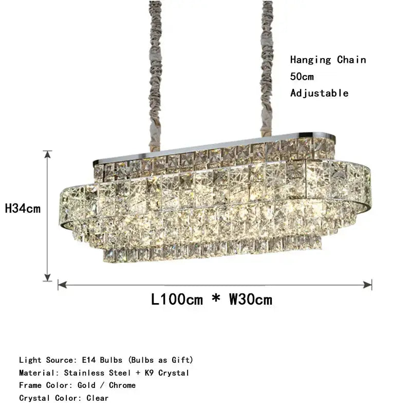 Crystal Elegant Chandelier Design — alternate product view 11