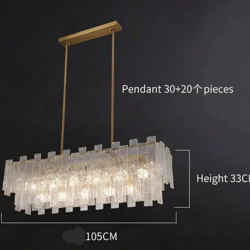 Postmodern Nordic Crystal Chandelier — alternate product view 6