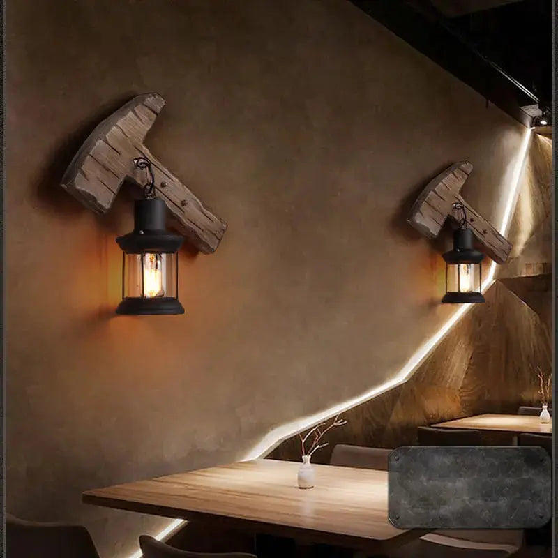 Loft Industrial Wall Lamp — alternate product view 1