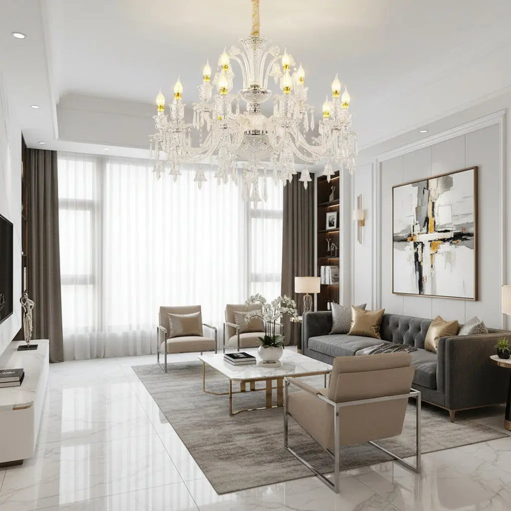 Luxury Retro Palace Style Chandelier — product view