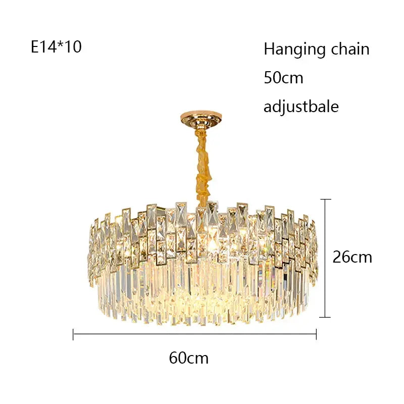 Postmodern Luxury Chandelier Suspend Lighting Fixtures — alternate product view 10