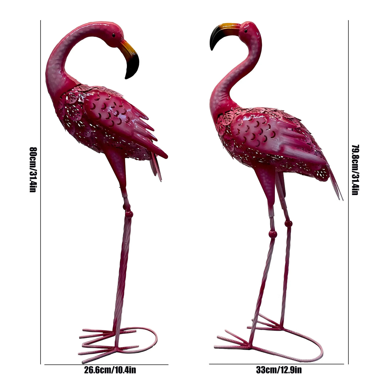 Garden Pink Flamingo Statue — alternate product view 5