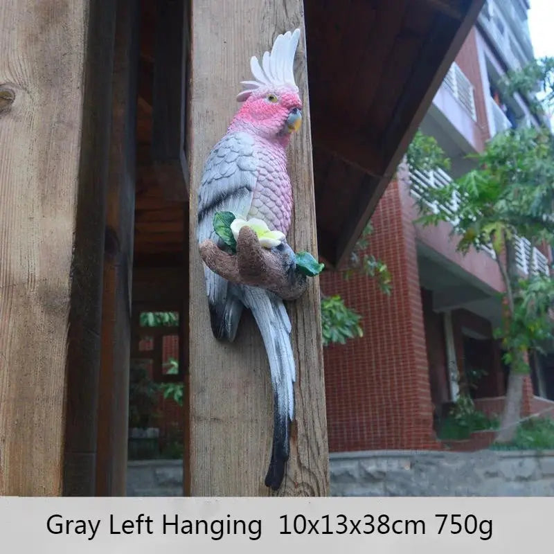 Macaw Resin Garden Decoration — alternate product view 12