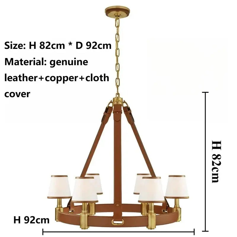 Fashionable Retro Copper Pendant Lamp — alternate product view 6