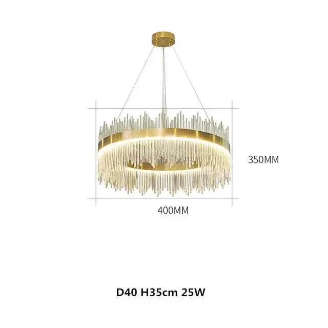 Modern LED Chandelier Dimmable — alternate product view 8