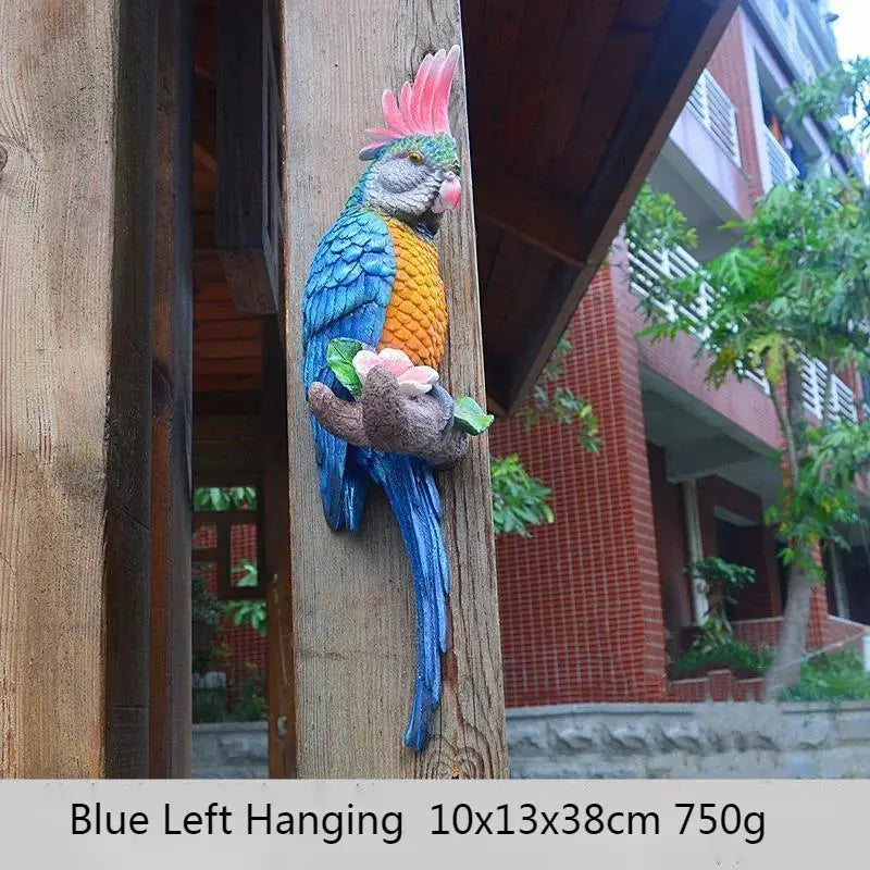 Macaw Resin Garden Decoration — alternate product view 6
