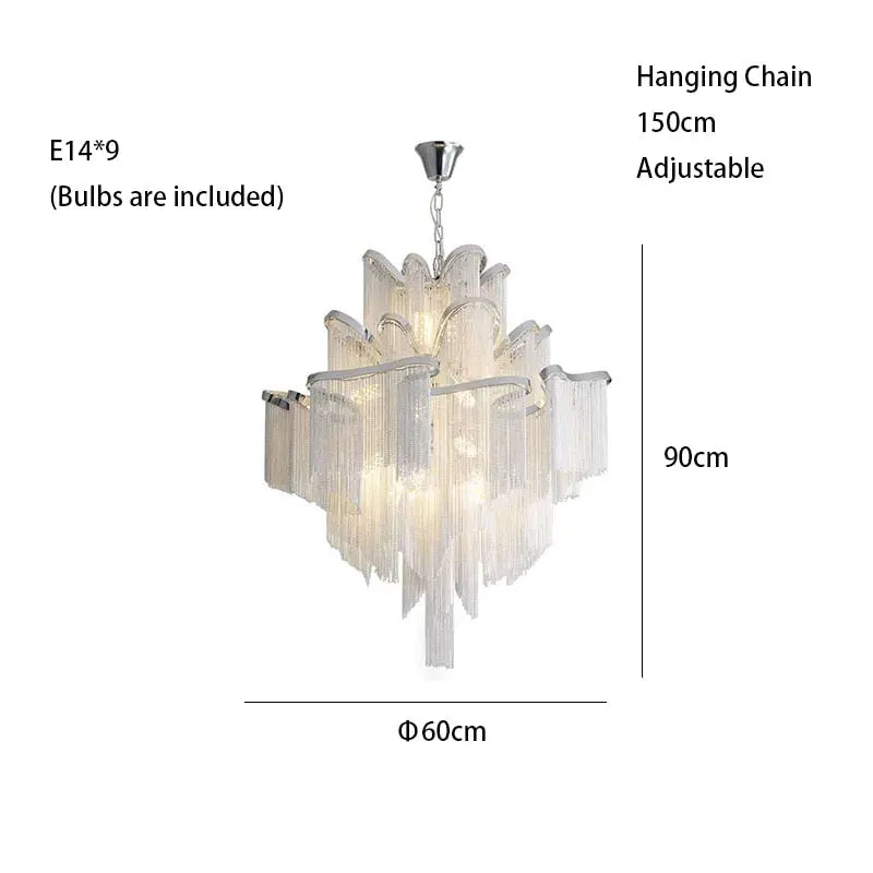 Tassels Hanging Lustres — alternate product view 9