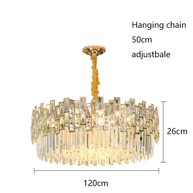 Postmodern Luxury Chandelier Suspend Lighting Fixtures — alternate product view 16