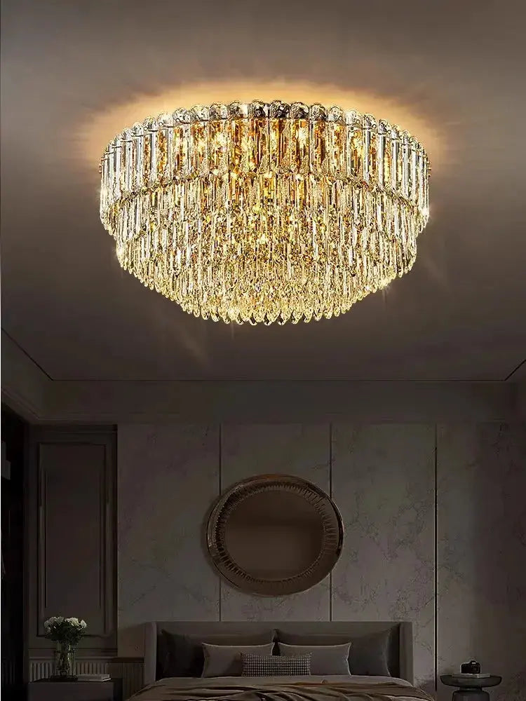 Nordic Modern Crystal Elegant Elegant Ceiling Light — alternate product view 3