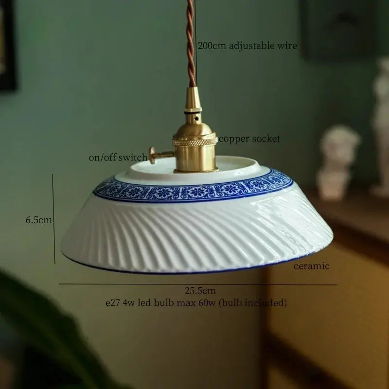Ceramic Kitchen Hanging Lights — alternate product view 24