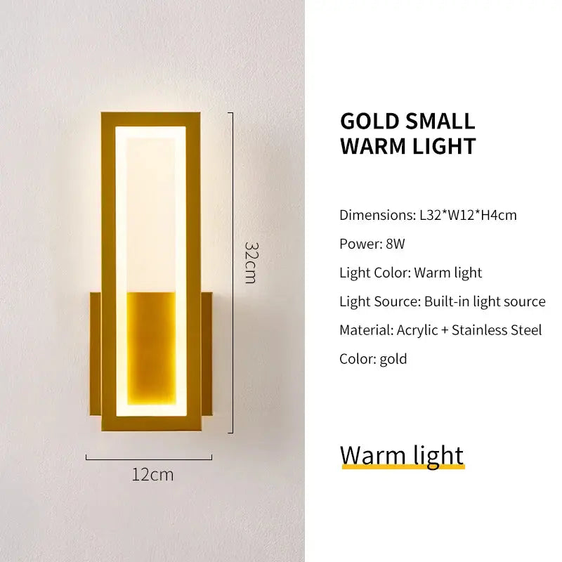 Waterproof Modern Porch Wall Light — alternate product view 5