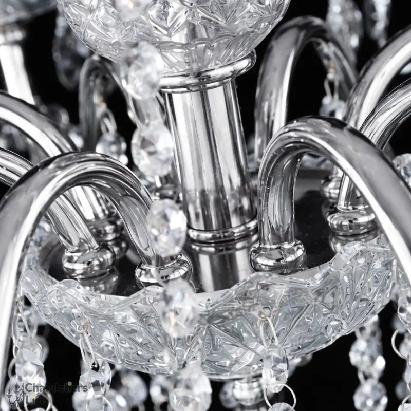 Crystal Villa Hall Lighting — close-up design detail 4