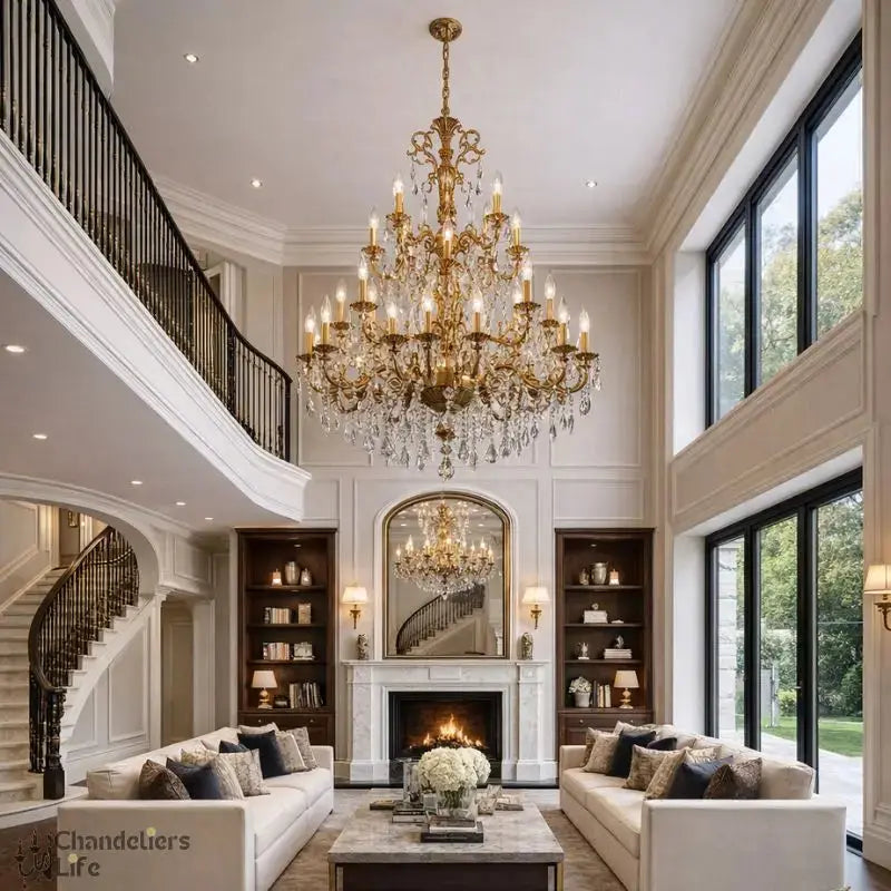 Luxurious Crystal 3 Tiers Chandelier — alternate product view 3