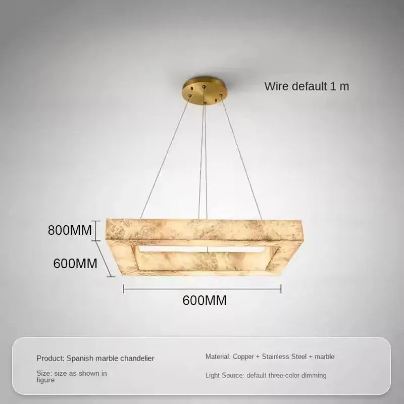Spanish Marble Alabaster Lamp — alternate product view 5