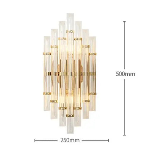 Nordic Iron Crystal Designer Wall Sconce — alternate product view 10