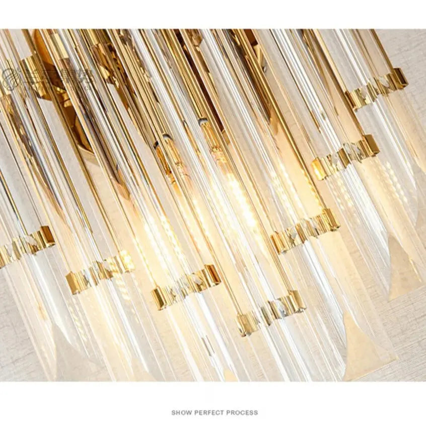 Nordic Iron Crystal Designer Wall Sconce — alternate product view 7