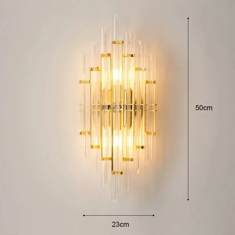 Nordic Iron Crystal Designer Wall Sconce — alternate product view 11