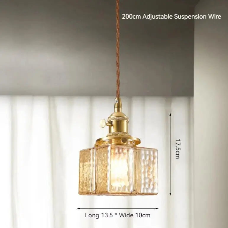 Japanese Pendant Lamp Amber — alternate product view 2