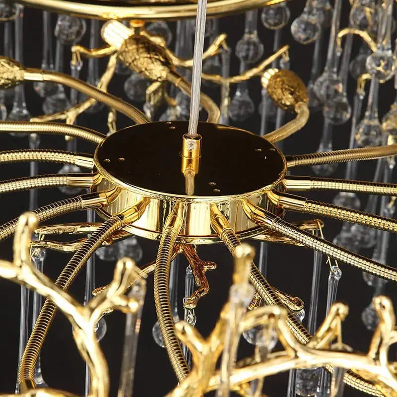 Luxury Crystal Led Tree Branch Chandelier — alternate product view 10