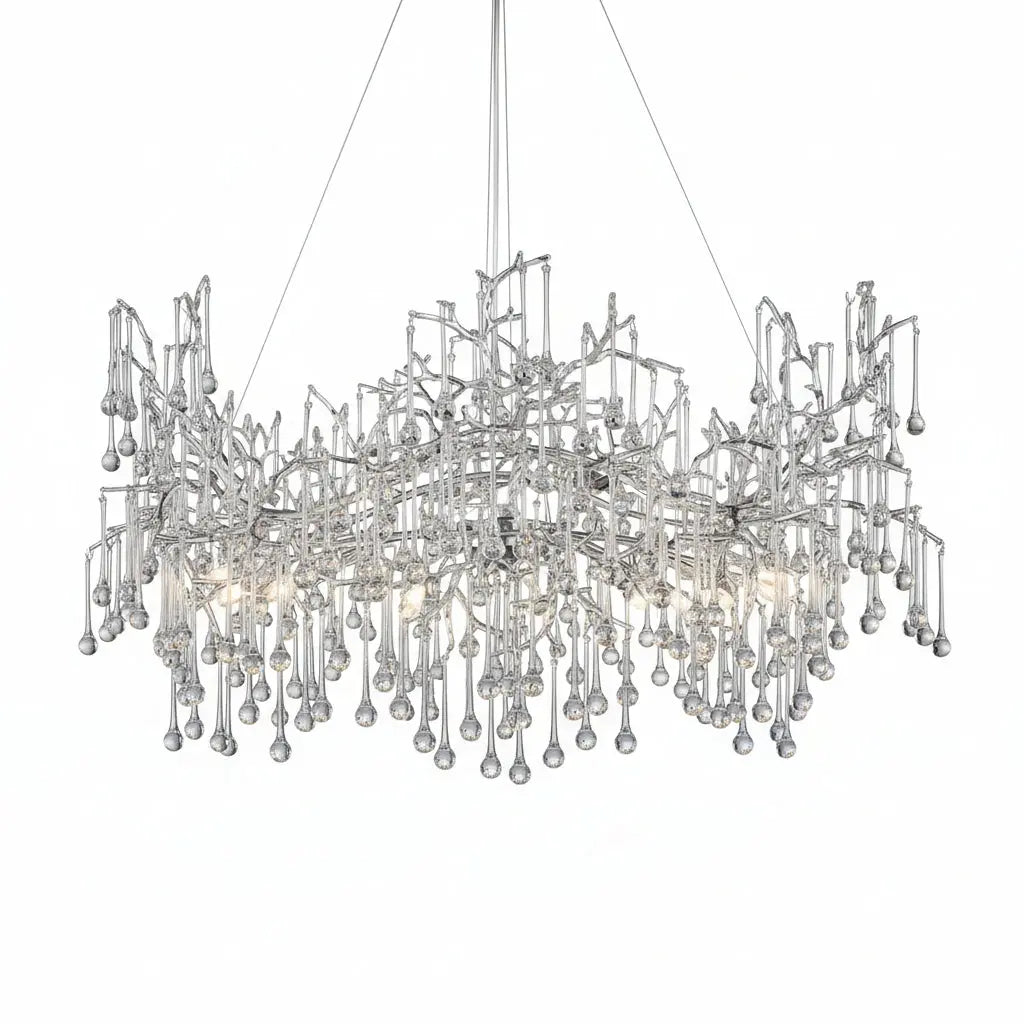 Luxury Crystal Led Tree Branch Chandelier — alternate product view 3