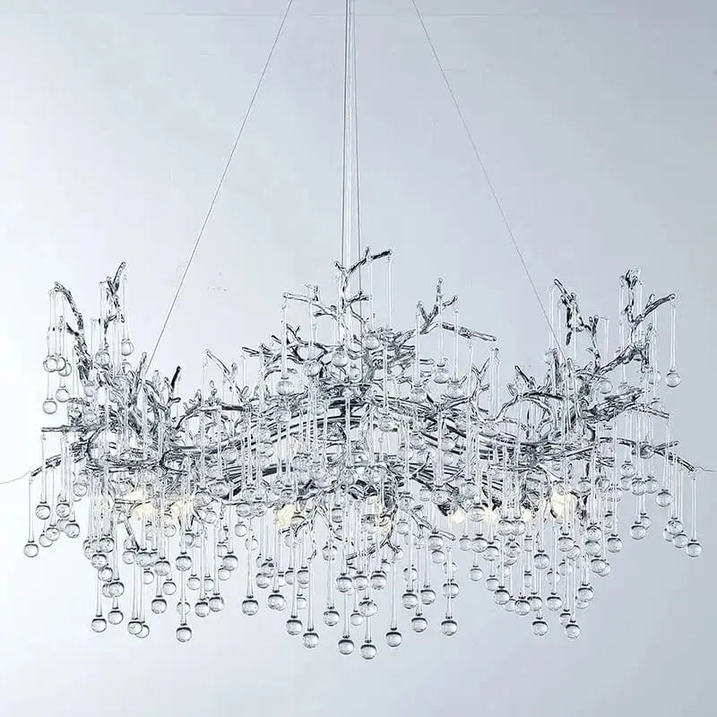 Luxury Crystal Led Tree Branch Chandelier — alternate product view 5