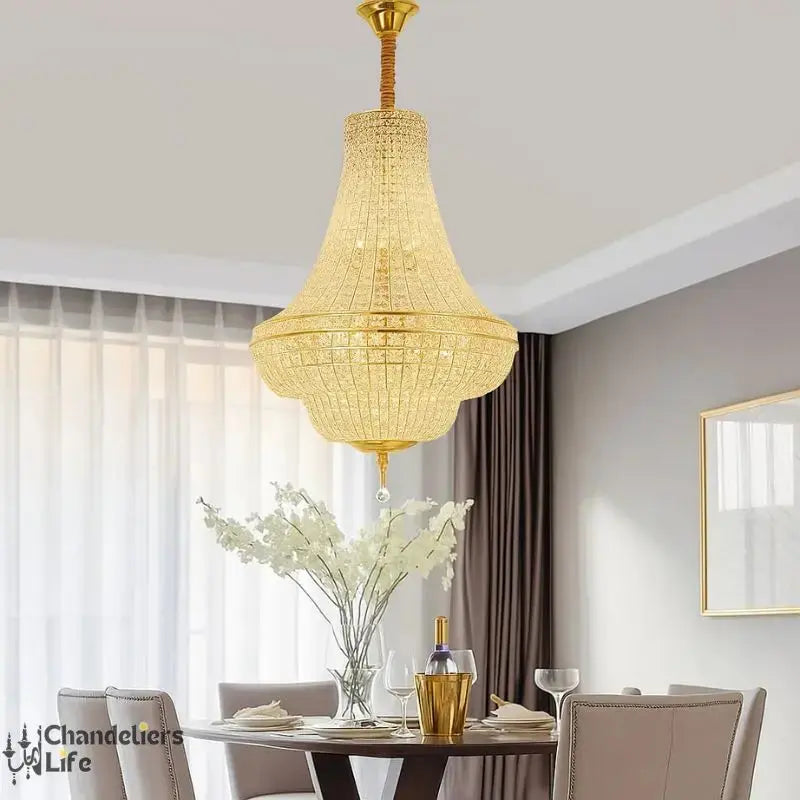 Crystal Modern Chandelier — alternate product view 5