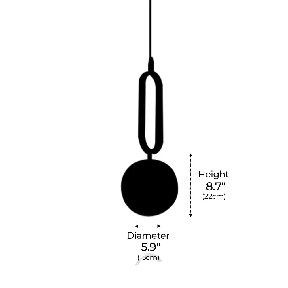 Alabaster Sphere Pendant Light — alternate product view 4