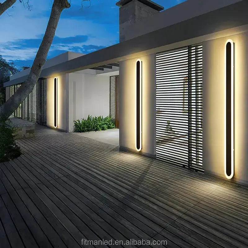 New Round Edges Waterproof Wall LED Outdoor Lights — alternate product view 3