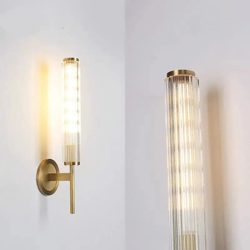 Salon Retro Brass Wall Light 003 — alternate product view 1