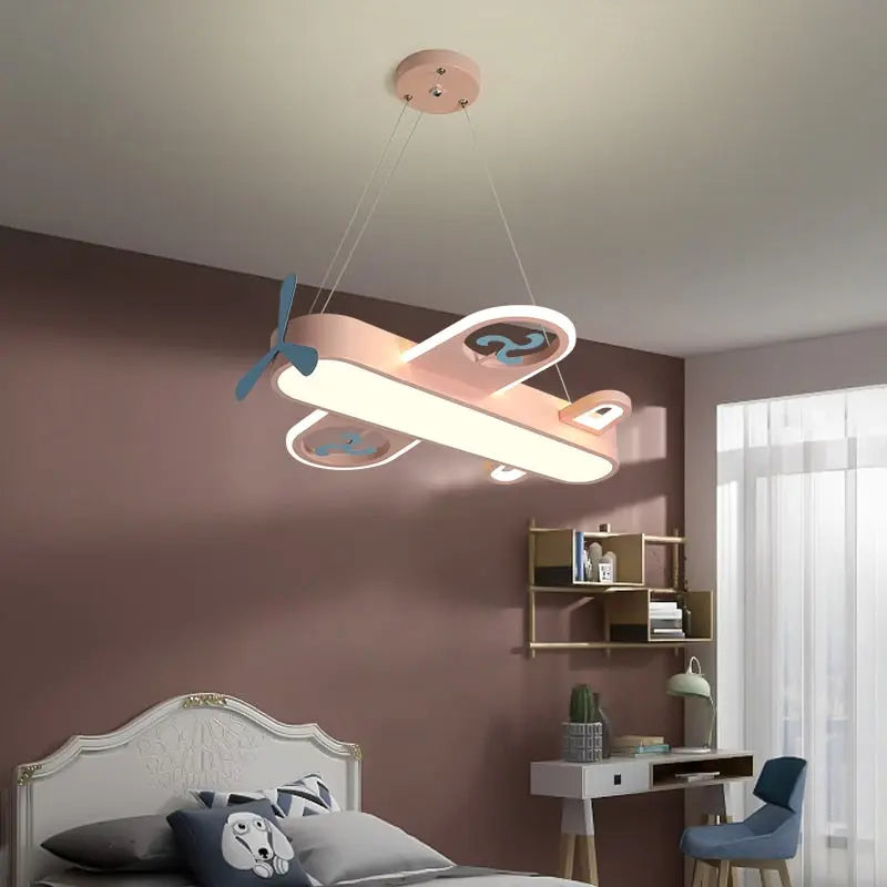 Modern Led Kids Bedroom Pendant Children — alternate product view 3