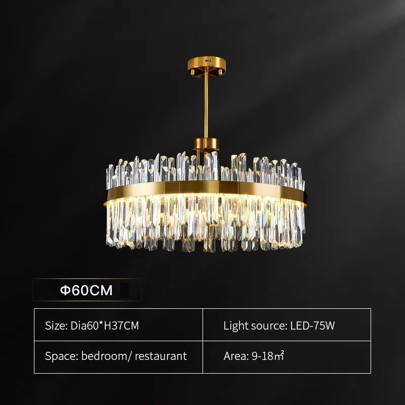 Modern Crystal Luxury Chandelier — alternate product view 9