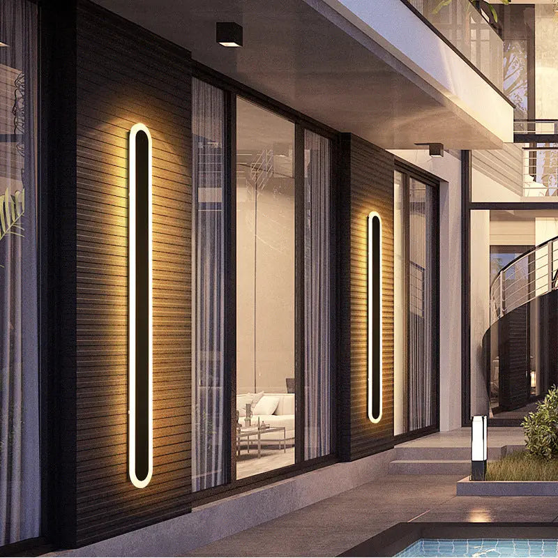 New Round Edges Waterproof Wall LED Outdoor Lights — product view