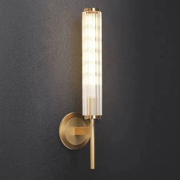 Salon Retro Brass Wall Light 003 — product view
