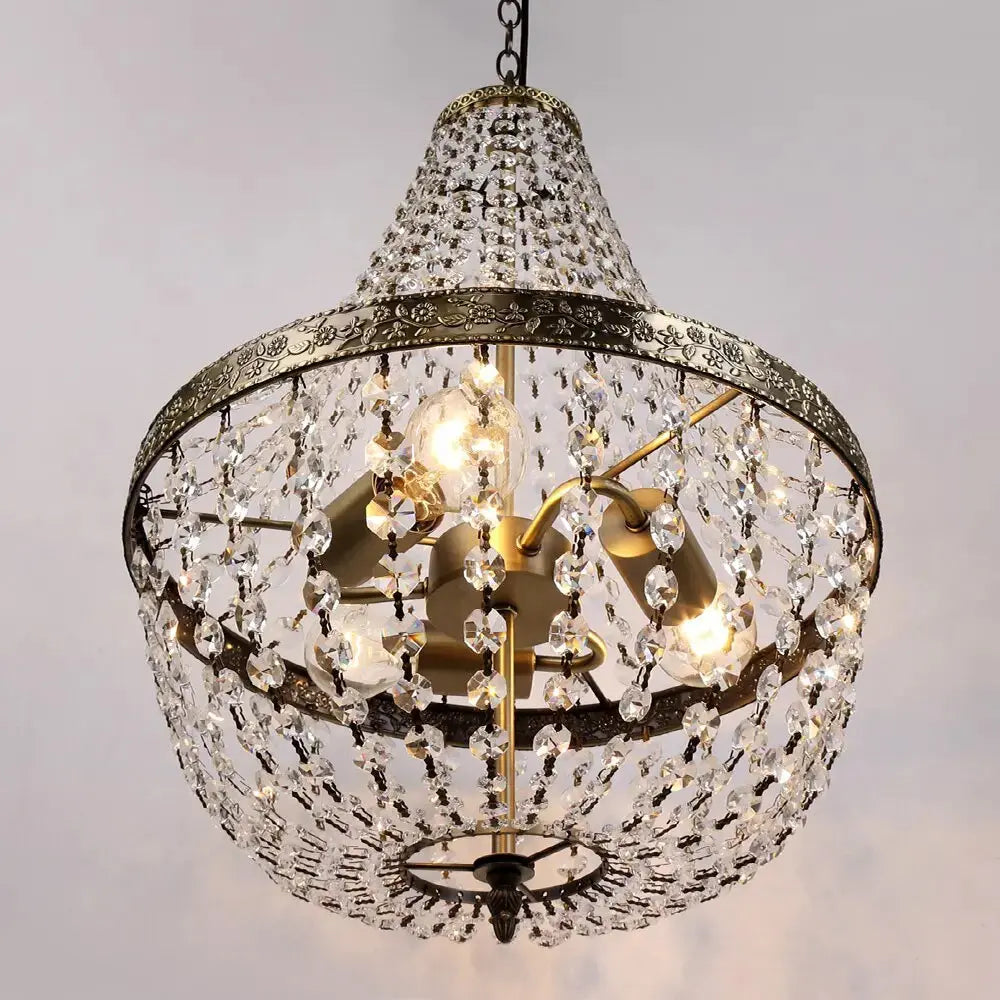 Modern Light Luxury Crystal Chandelier — alternate product view 3