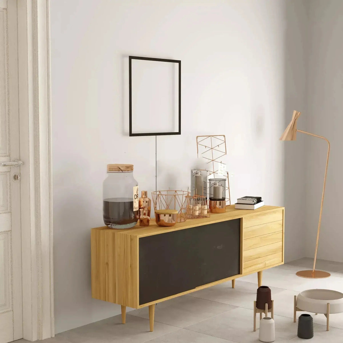 Göettl Square Wall Lamp — alternate product view 1