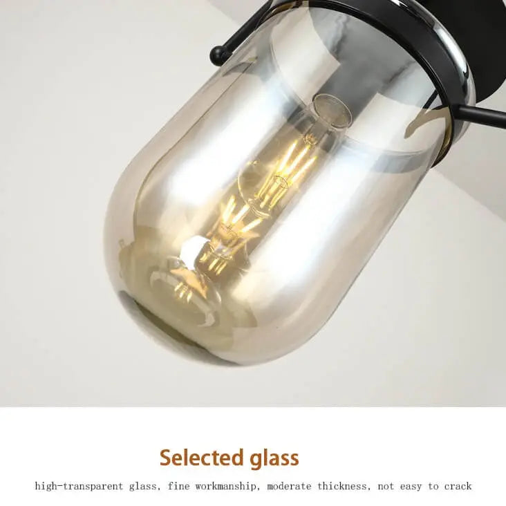 Loft Japanese Style Round Tube Chandeliers — alternate product view 7