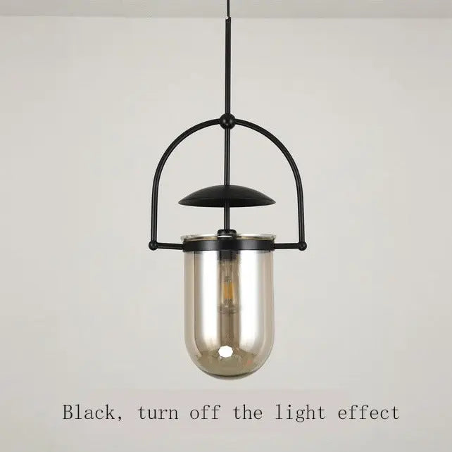 Loft Japanese Style Round Tube Chandeliers — alternate product view 4