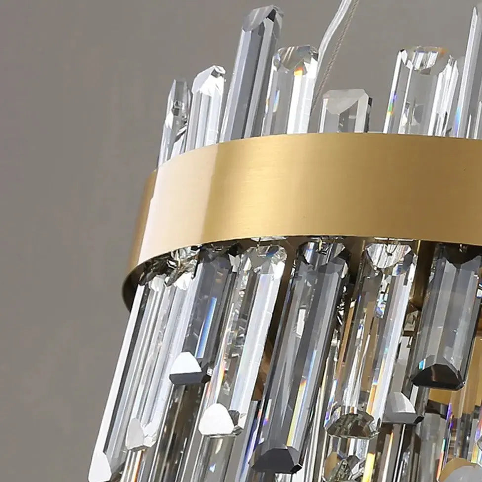 Crystal Round Designer Chandelier — alternate product view 7