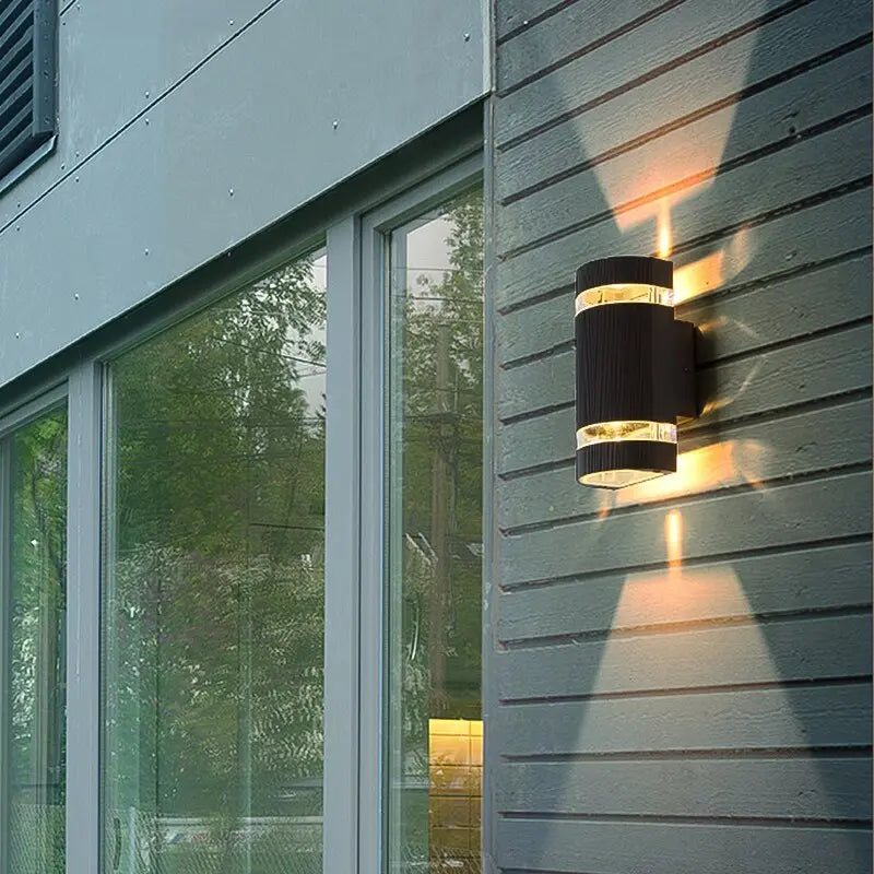 Outdoor Aluminum Waterproof Wall Mounted Lamp — product view