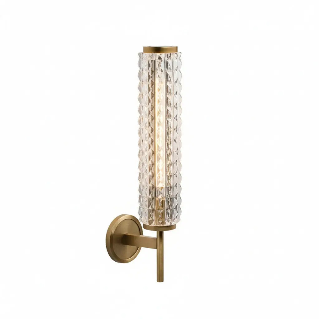 Salon Retro Brass Wall Light — product view