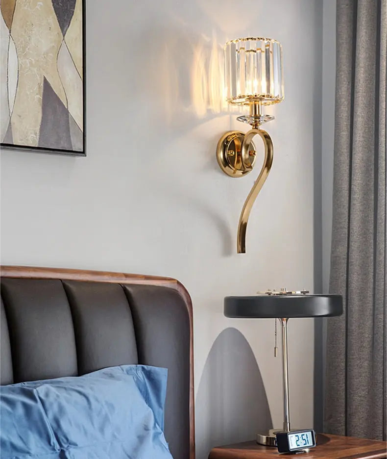 Crystal Luxury Wall Lamp — alternate product view 5