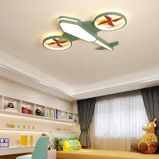 Modern Ceiling Light Aircraft Led Chandelier — alternate product view 2