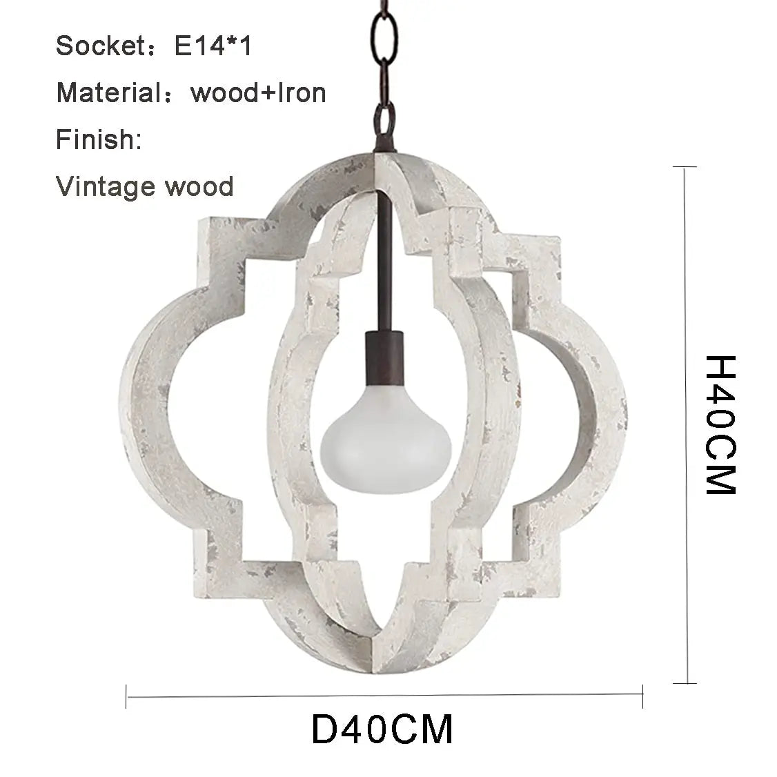 French Country Farmhouse Chandeliers — alternate product view 6