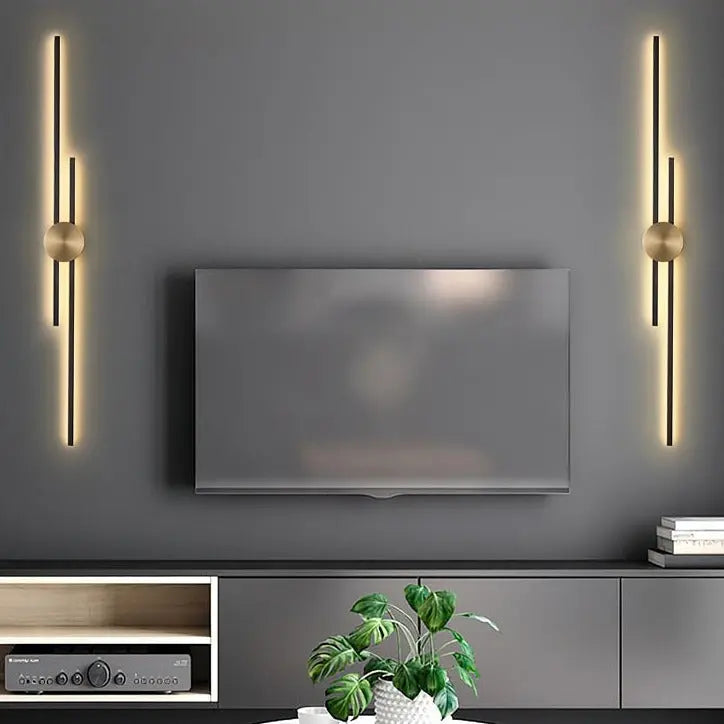 Luxury Minimalist Creative Copper Wall Lights — alternate product view 3