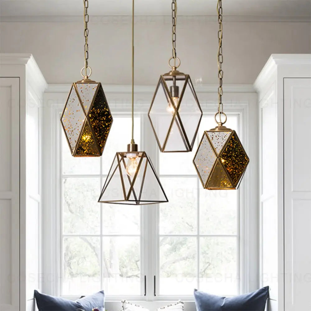 Antique Bronze Pendant Lighting — alternate product view 3